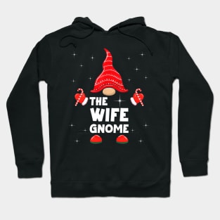 The Wife Gnome Matching Family Christmas Pajama Hoodie